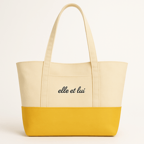 tote bag amarelo